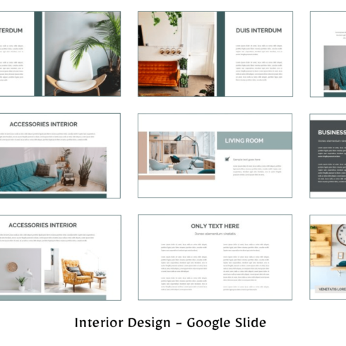 Interior Design - Google Slide.