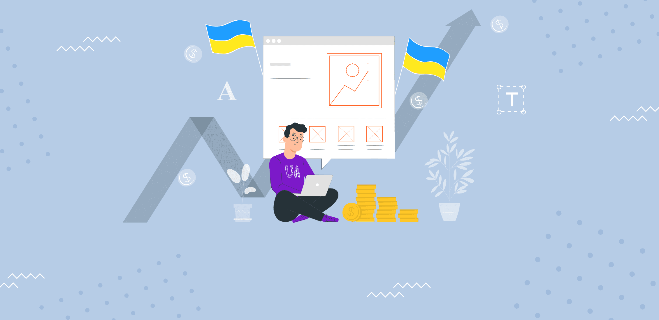 Jobs for Designers and Developers Affected by The War in Ukraine Example.