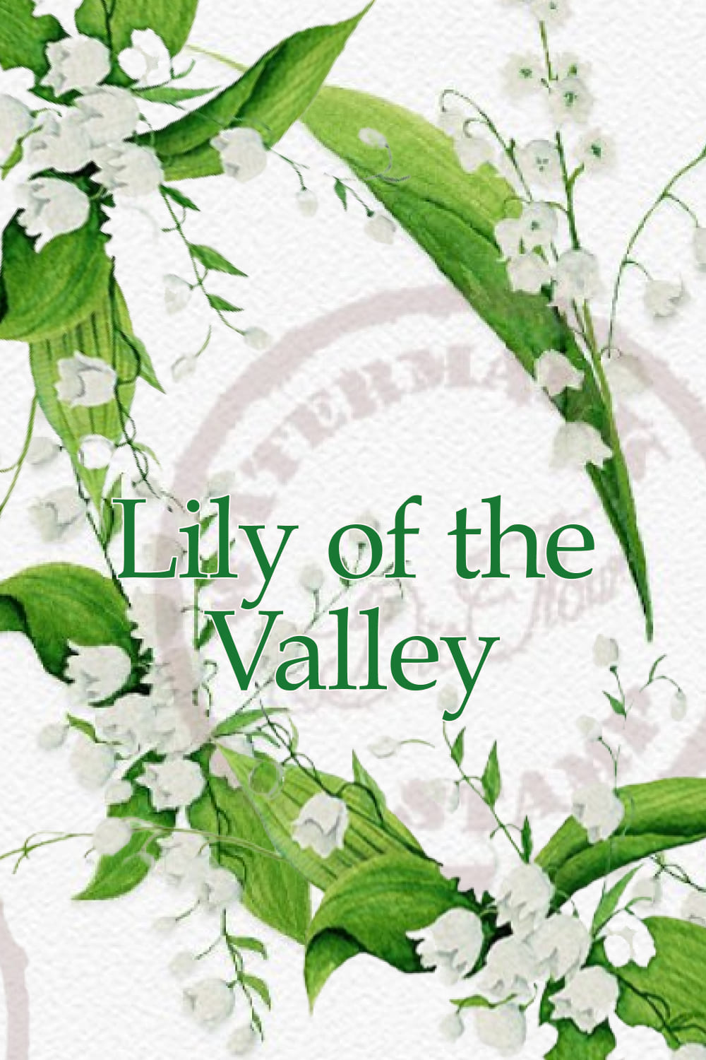 Lily of the Valley Clip Art - preview image.