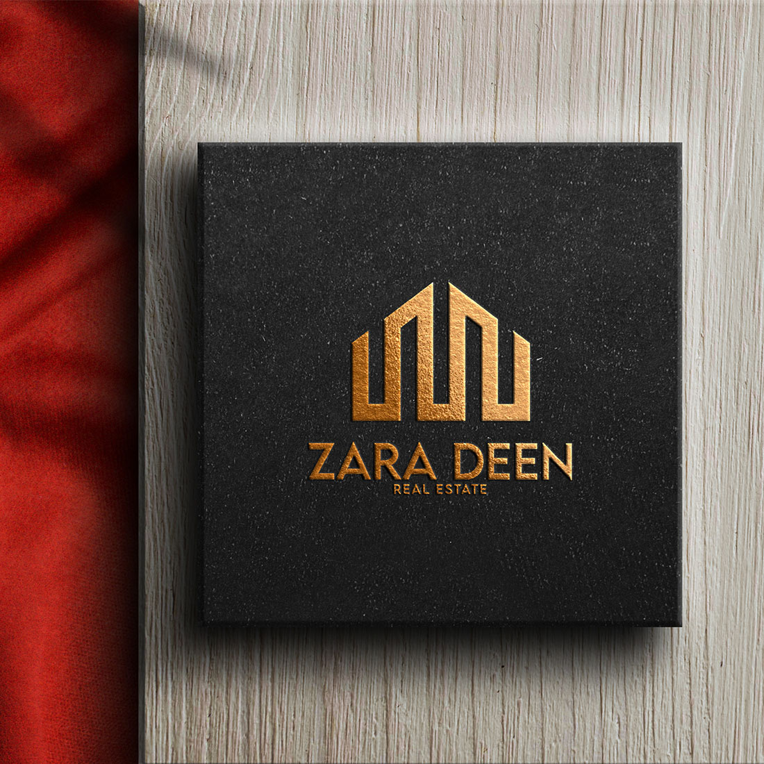 logo mockup Real Estate Logo - Zara Deen.