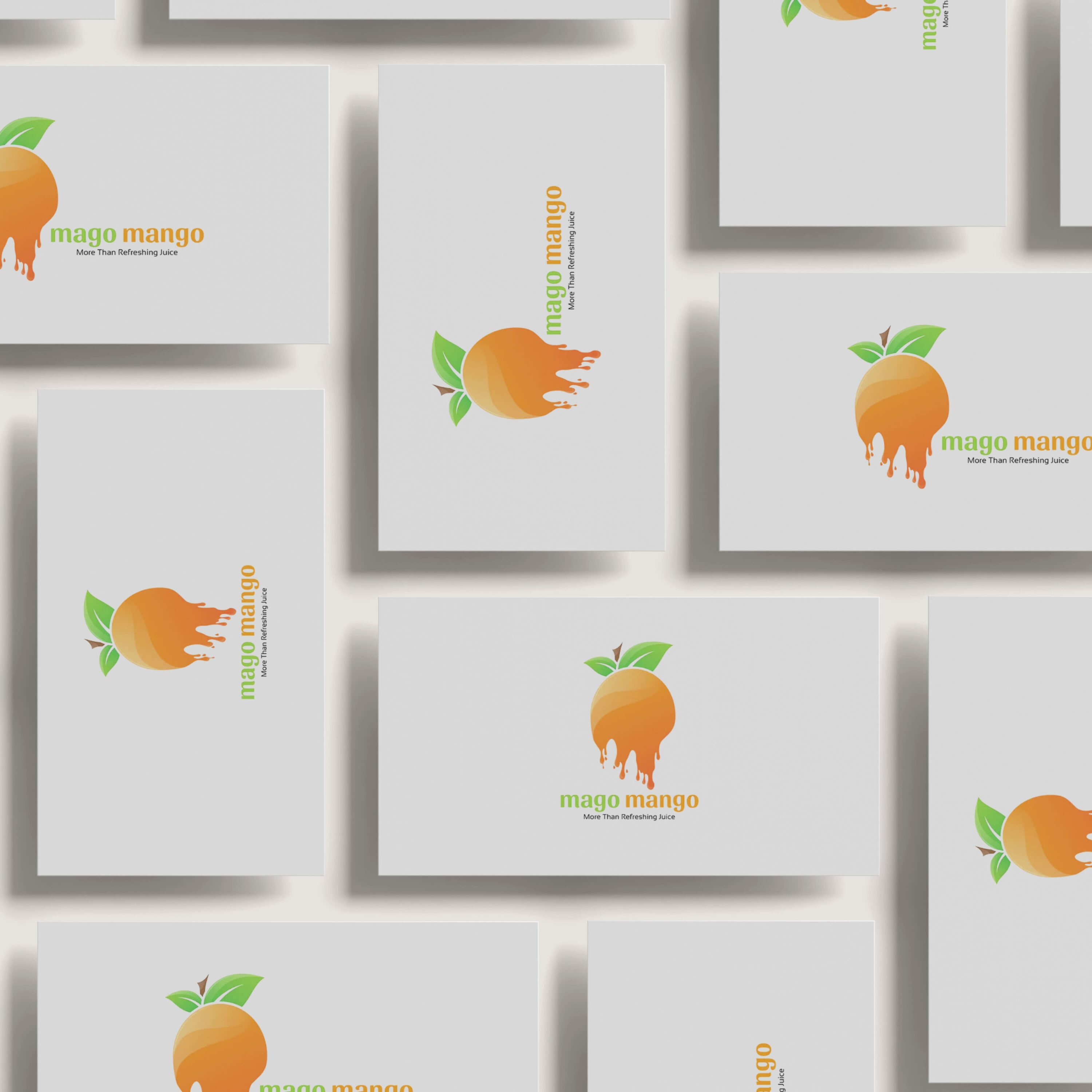 Mago Mango / Juice - Logo Template cover.