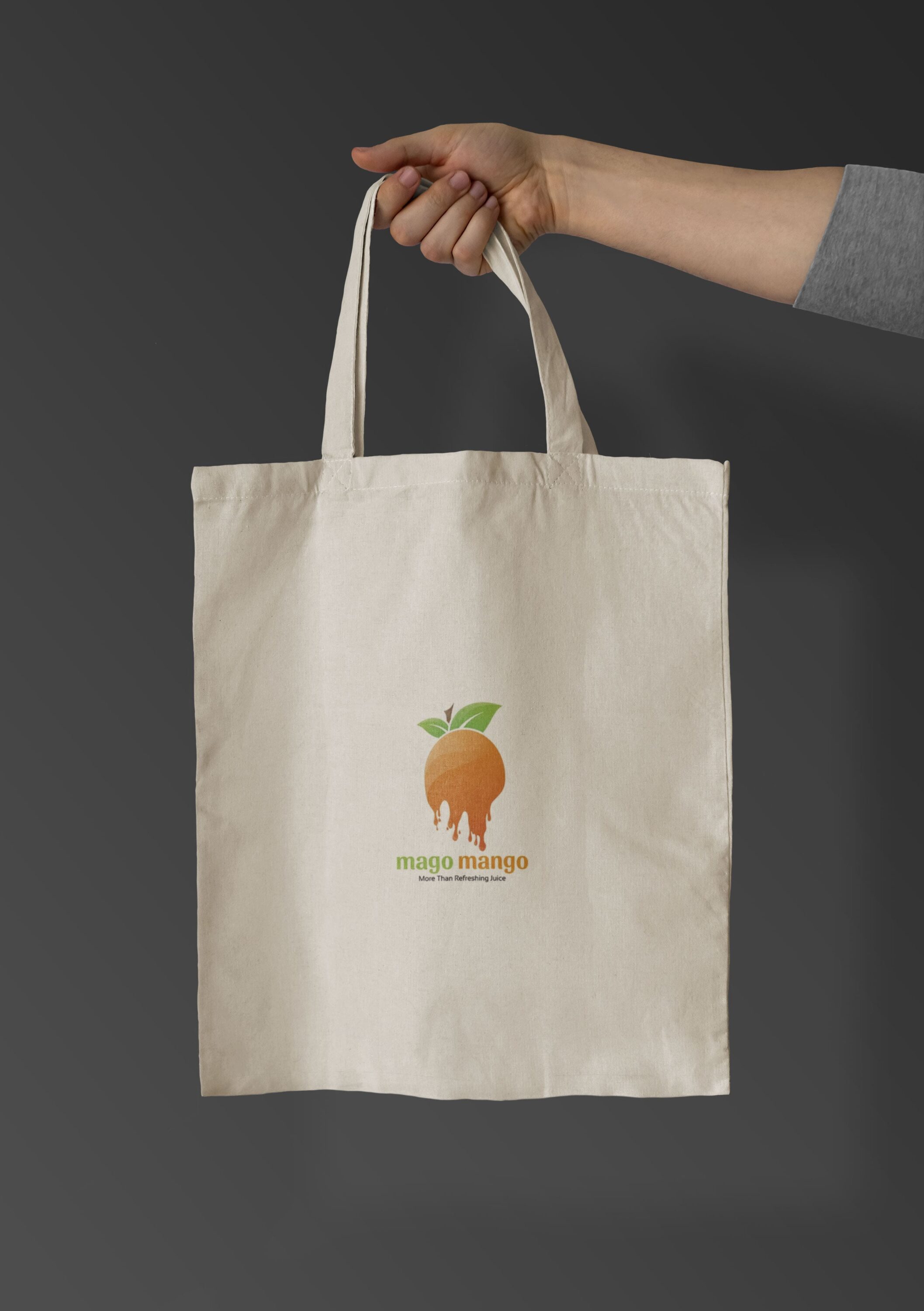 Mago Mango / Juice - Logo Template - eco bag.