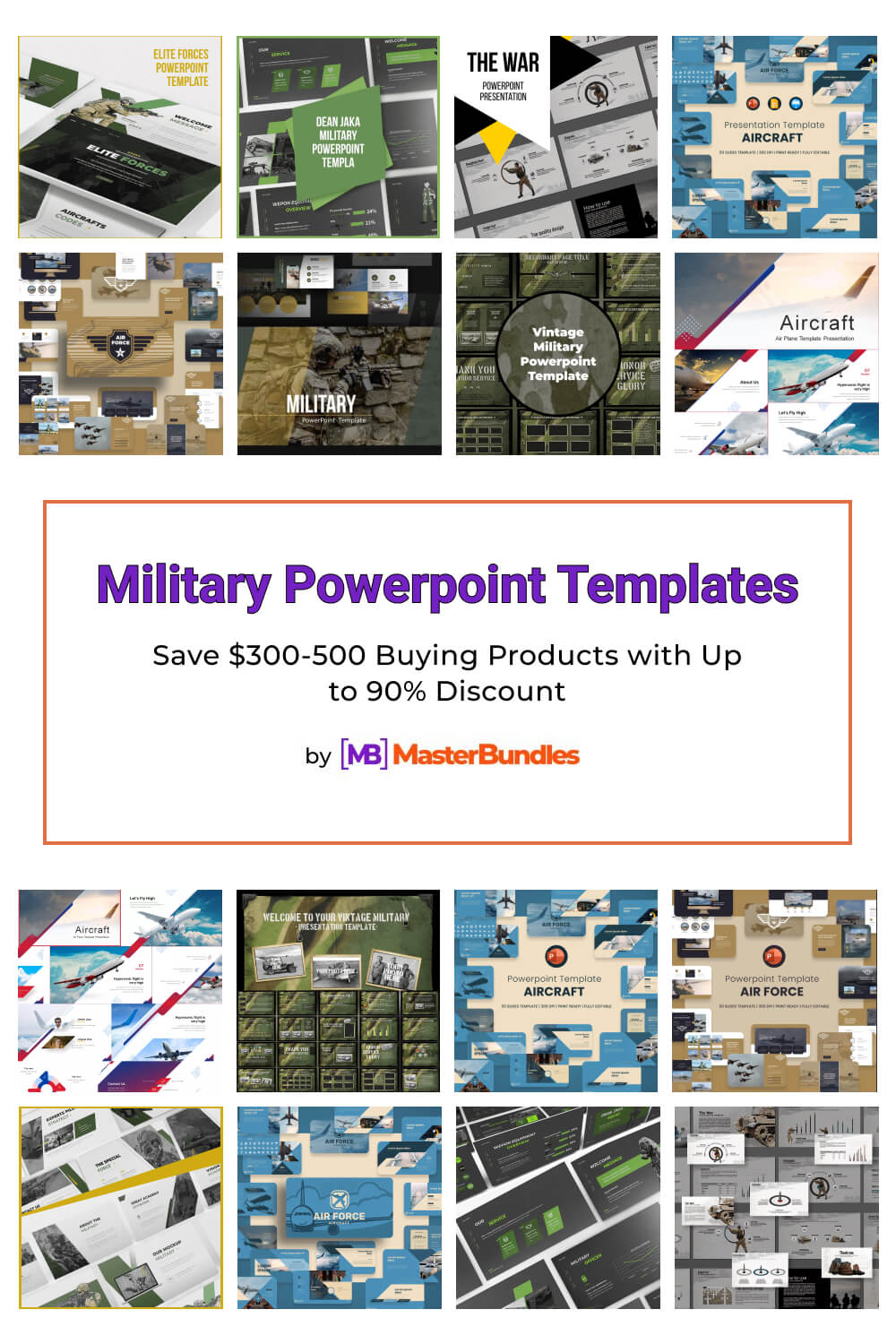 military powerpoint templates pinterest image.