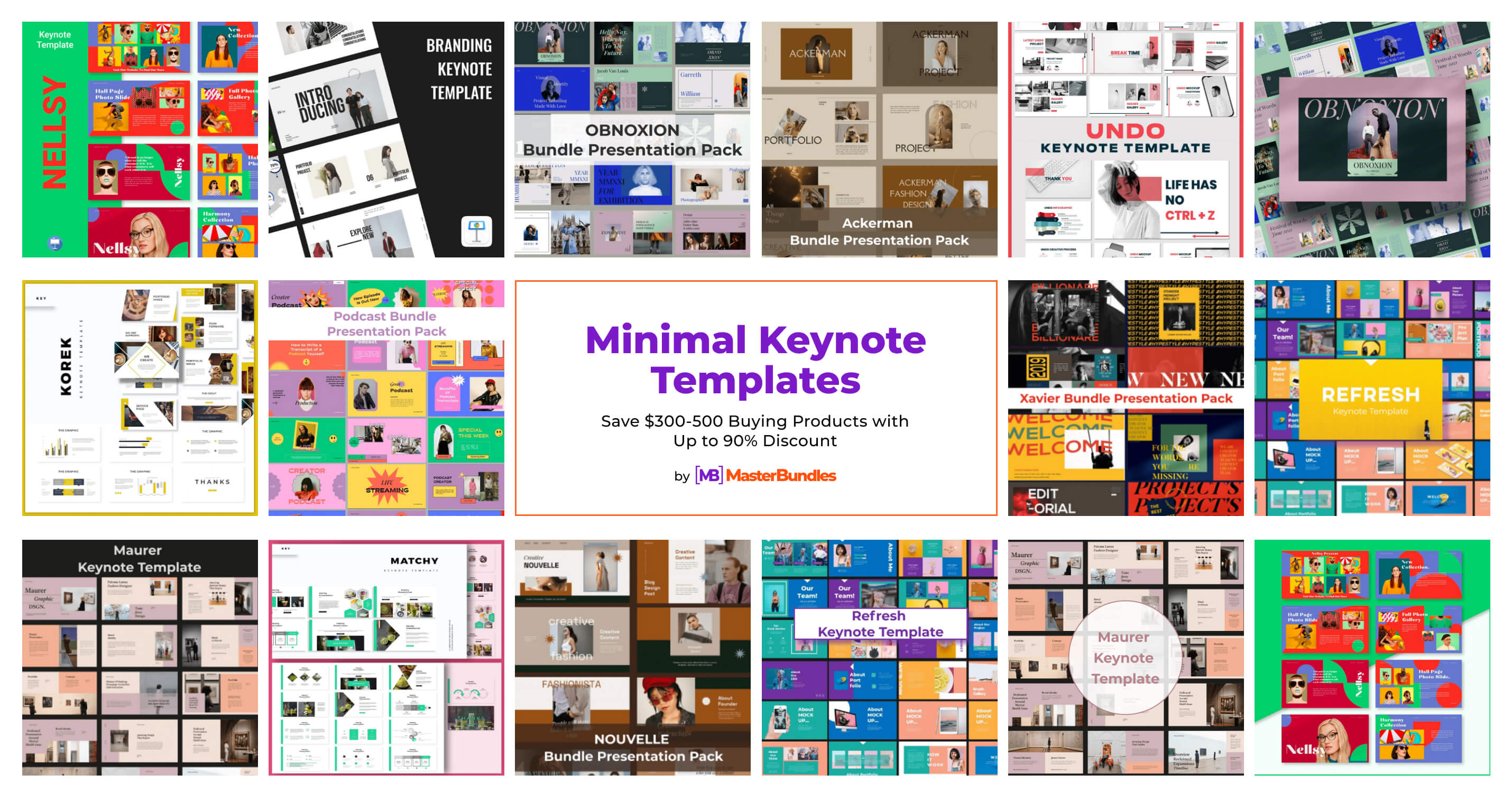 56+ Minimal Keynote Templates for 2025 - MasterBundles