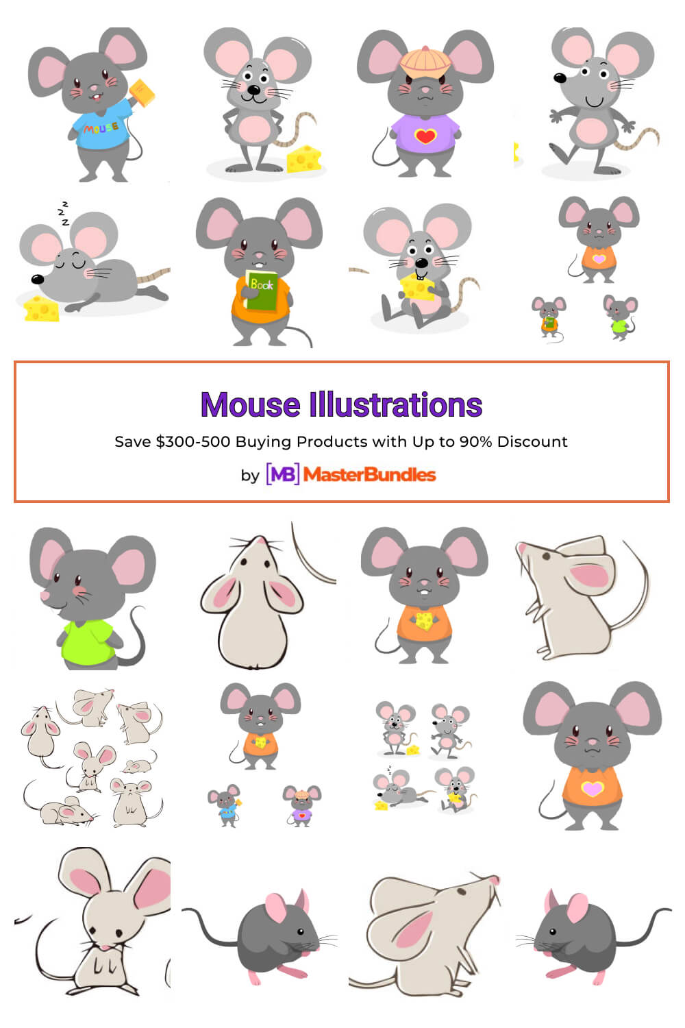 mouse illustrations pinterest image.