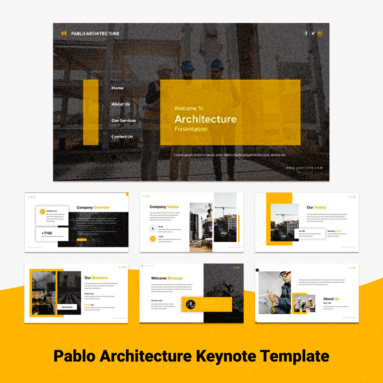 Pablo Architecture Keynote Template.