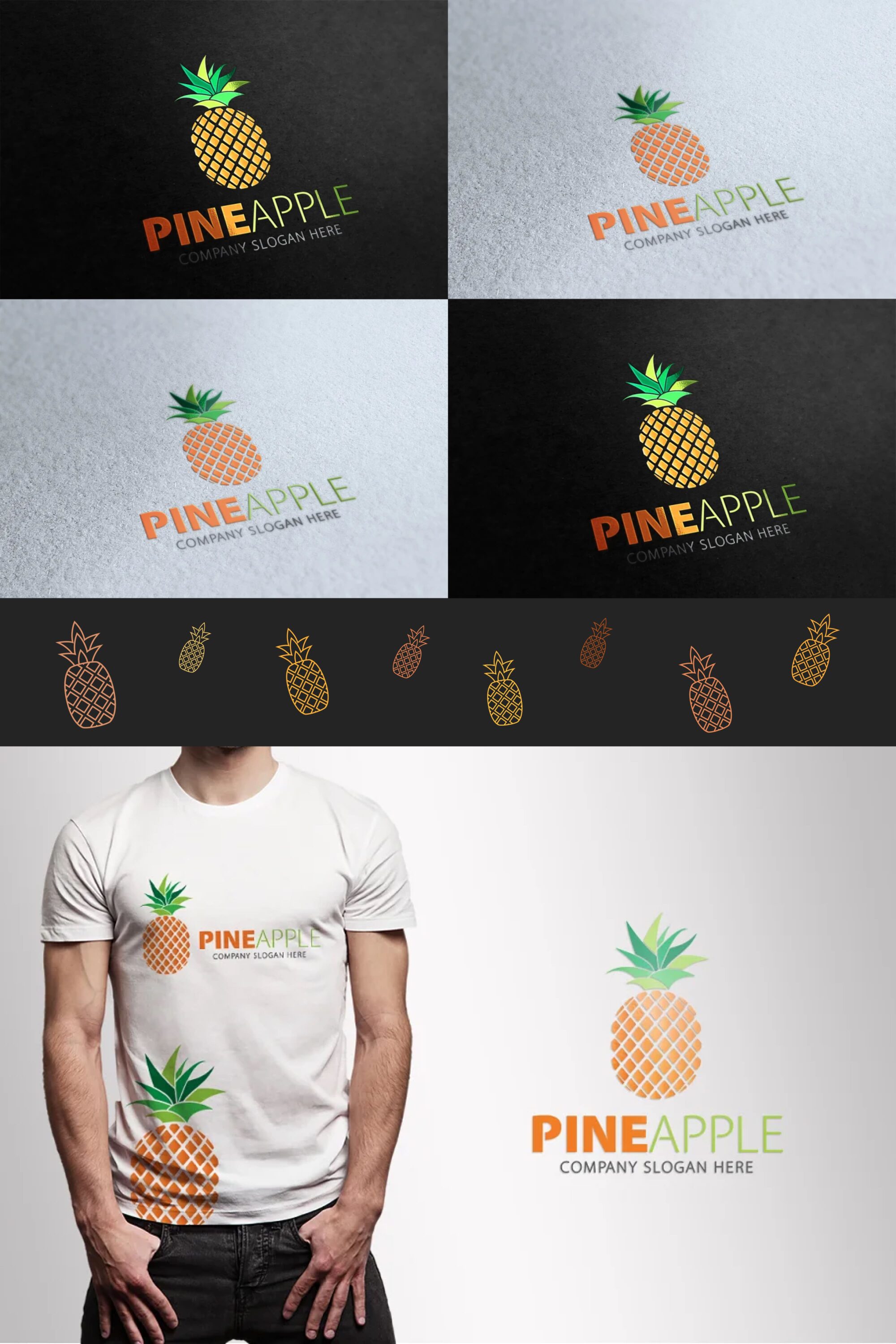 Food logo for the different textures.