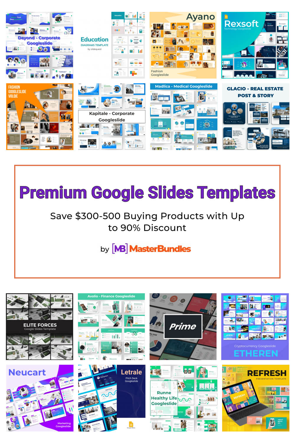 premium google slides templates pinterest image.