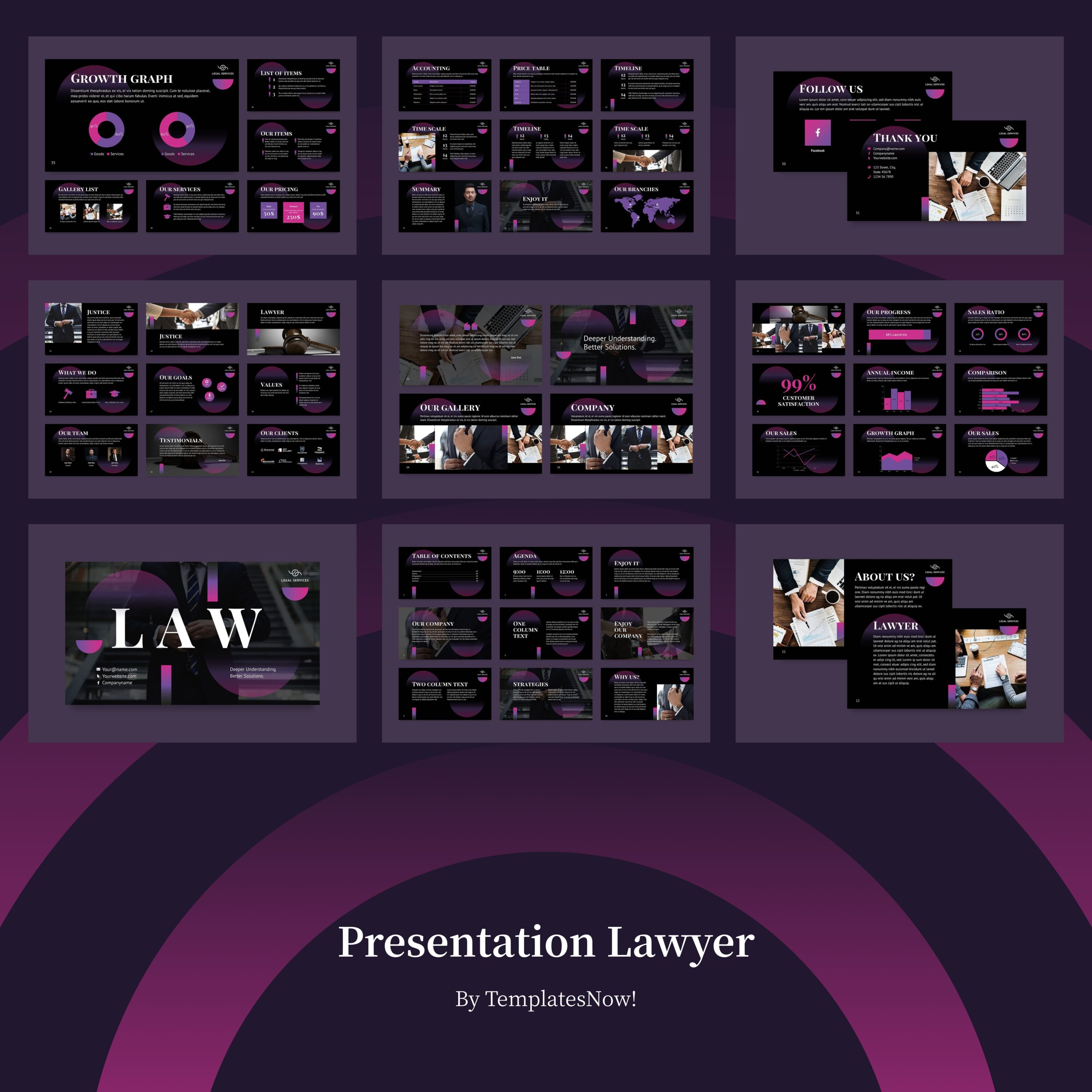 Presentation Lawyer.