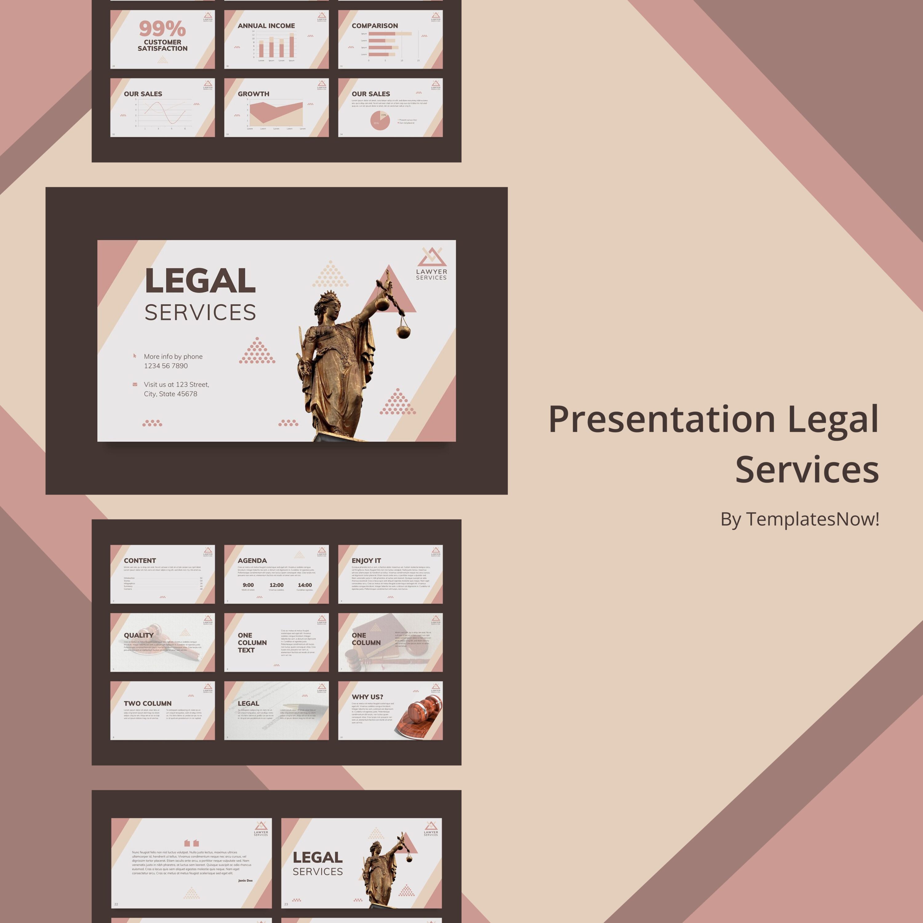 Presentation Legal Services cover.