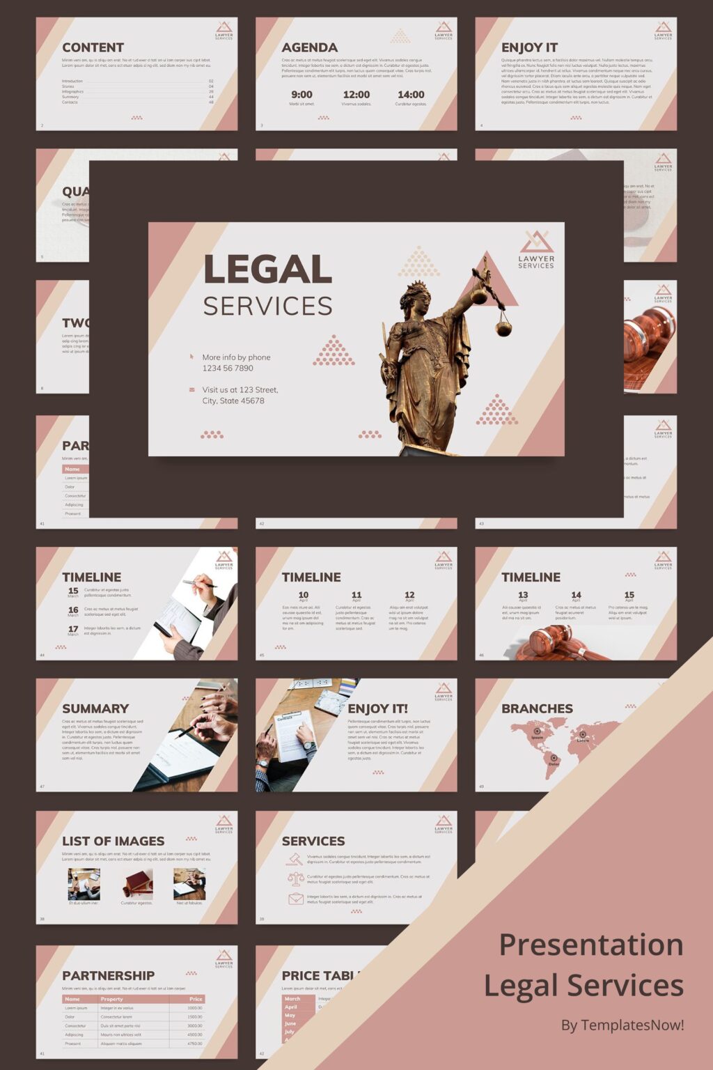 Presentation Legal Services – MasterBundles