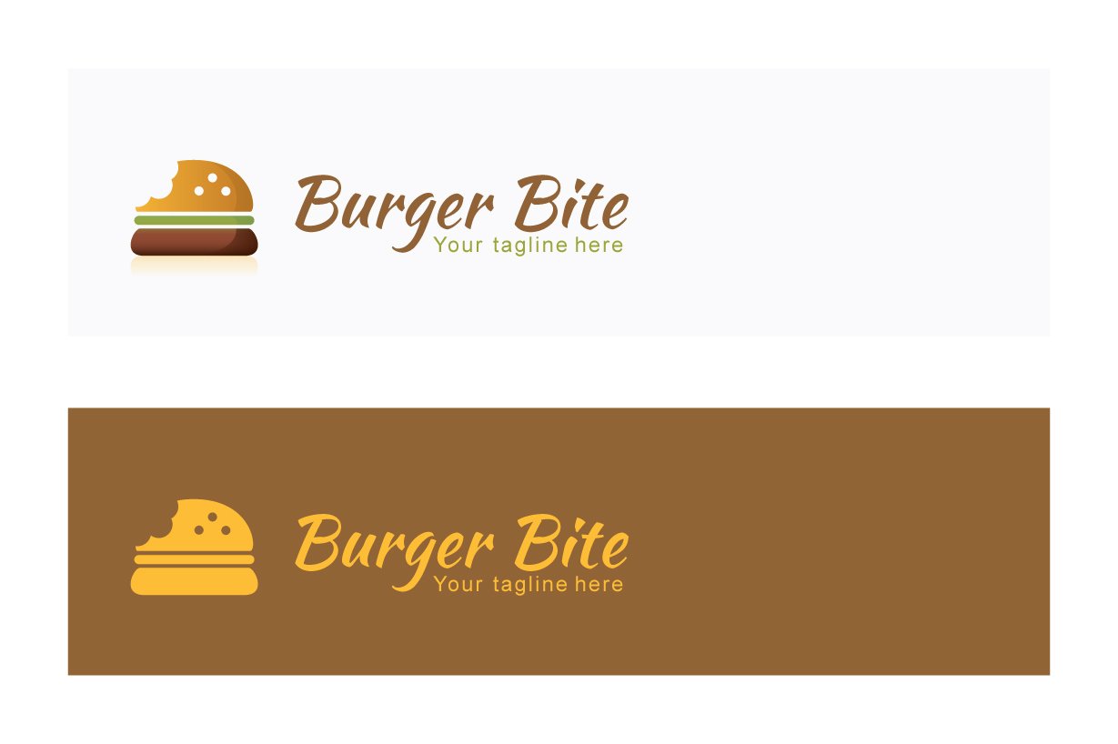 Two colored logos for food industries.