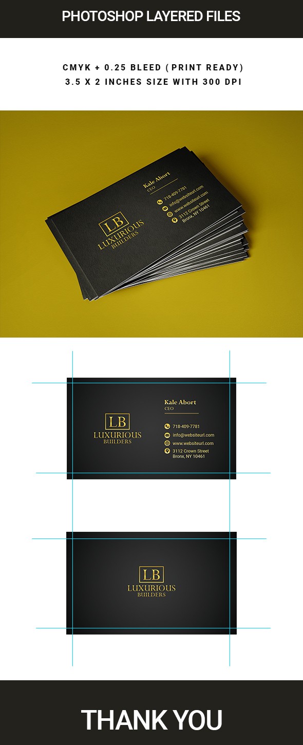 preview gLuxurious Business Card Design