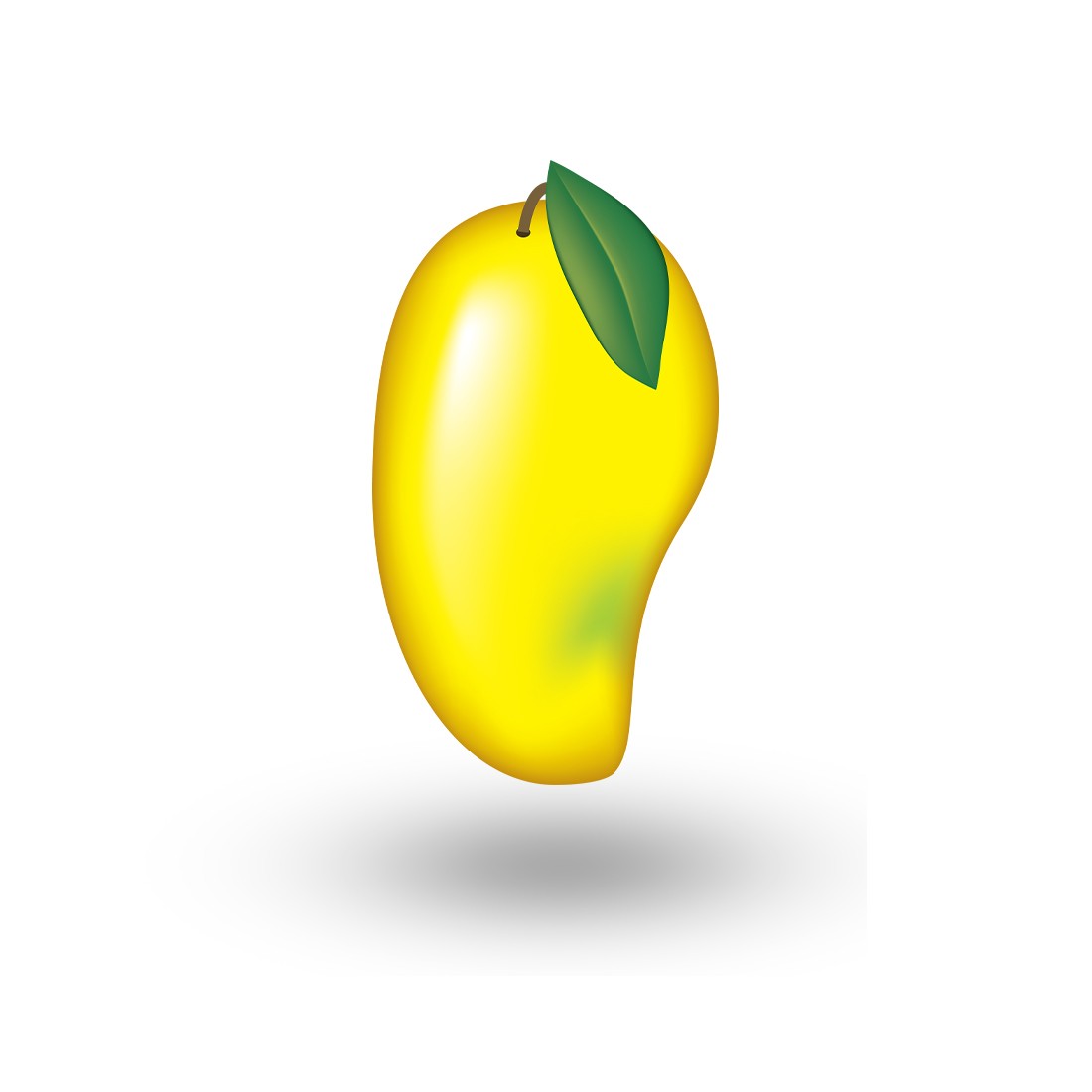 preview mango Mango and Grapes Vector (Fruits).