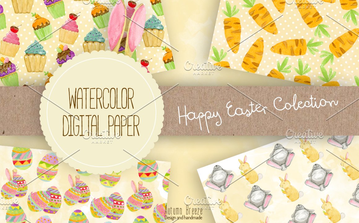 So nice set for colorful Easter.