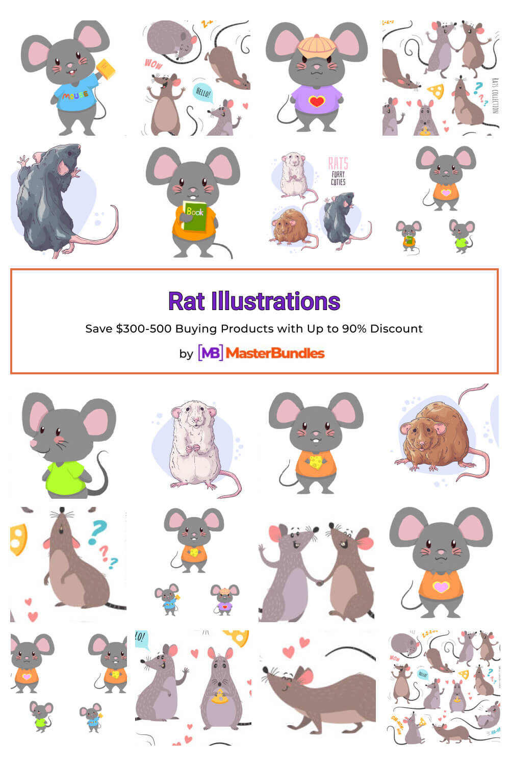 rat illustrations pinterest image.