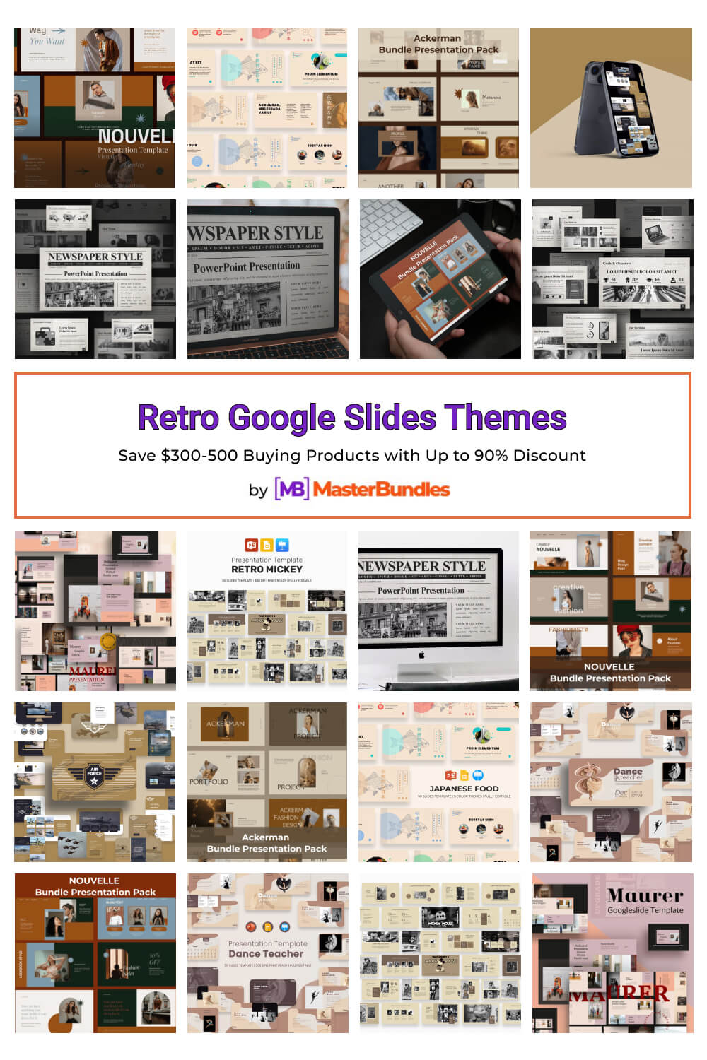retro google slides themes pinterest image.