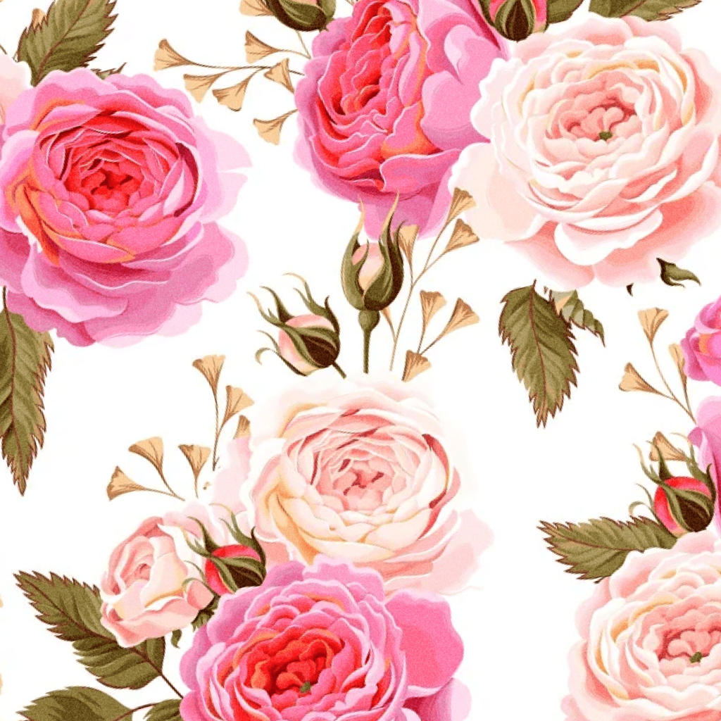 6 Rose Patterns – MasterBundles