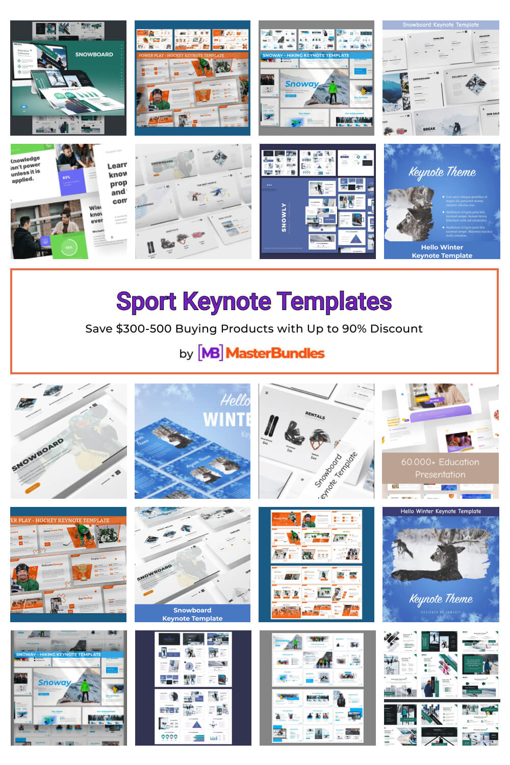 sport keynote templates pinterest image.