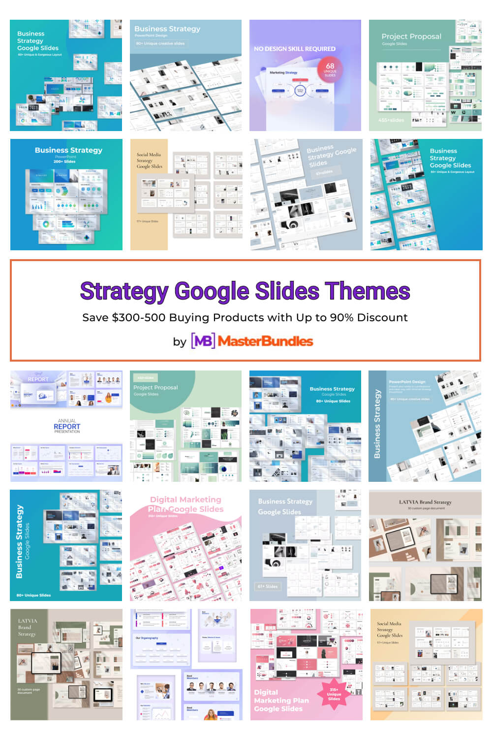 strategy google slides themes pinterest image.