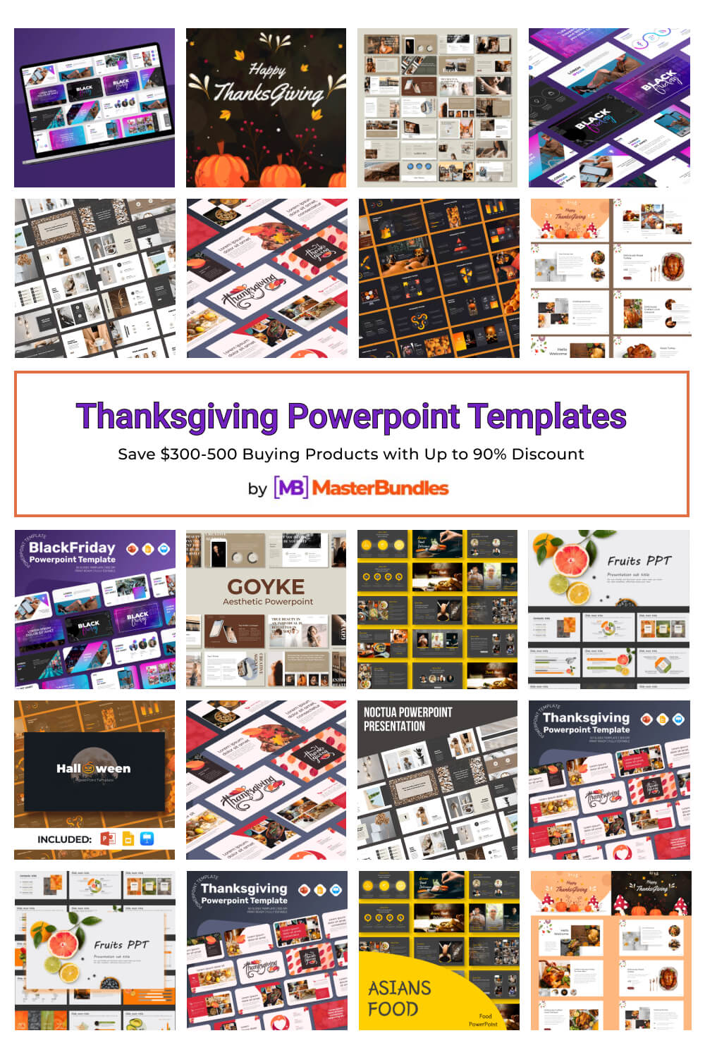 thanksgiving powerpoint templates pinterest image.