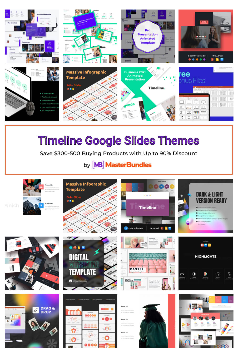 timeline google slides themes pinterest image.