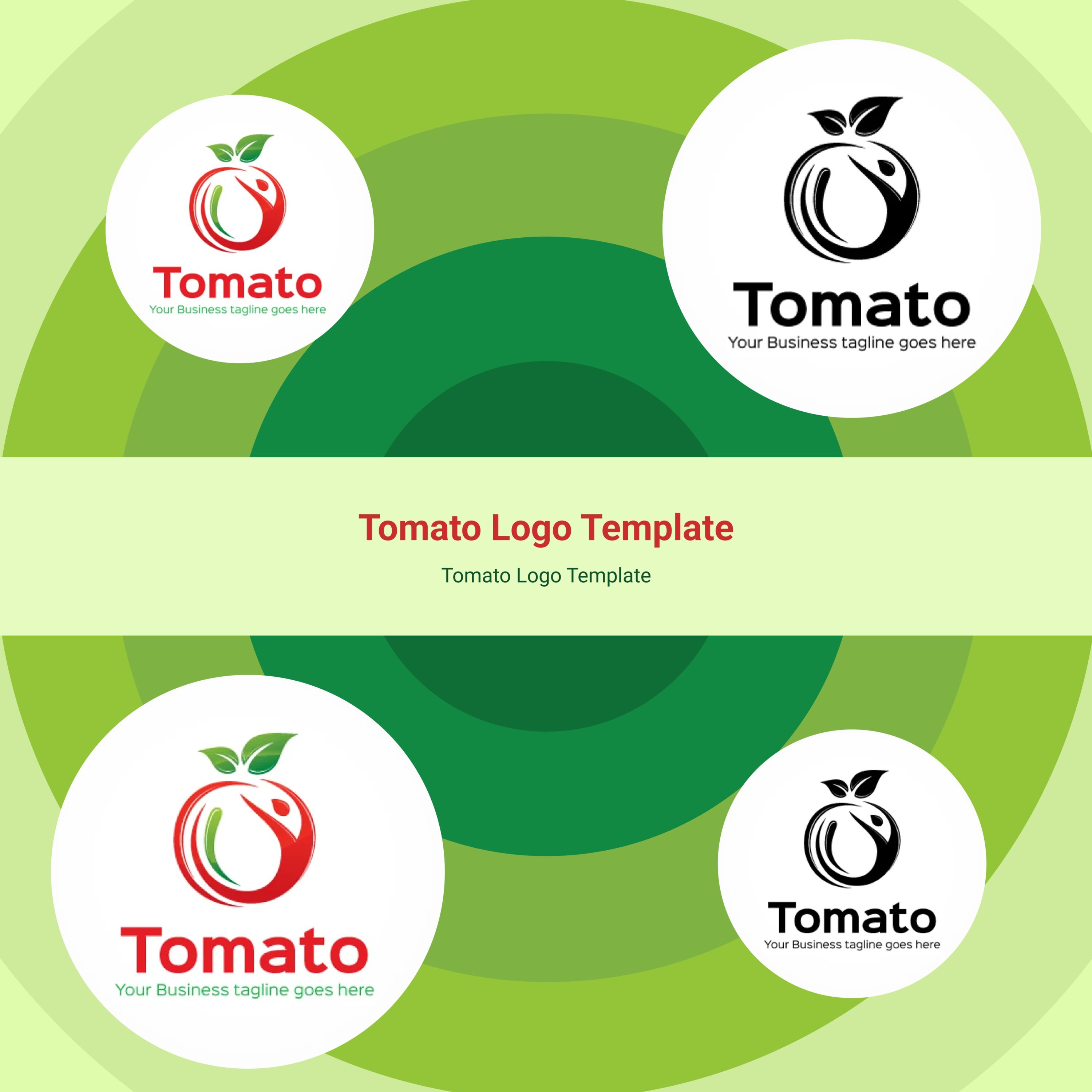 Tomato Logo Template.