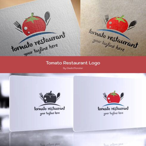 Tomato Restaurant Logo.
