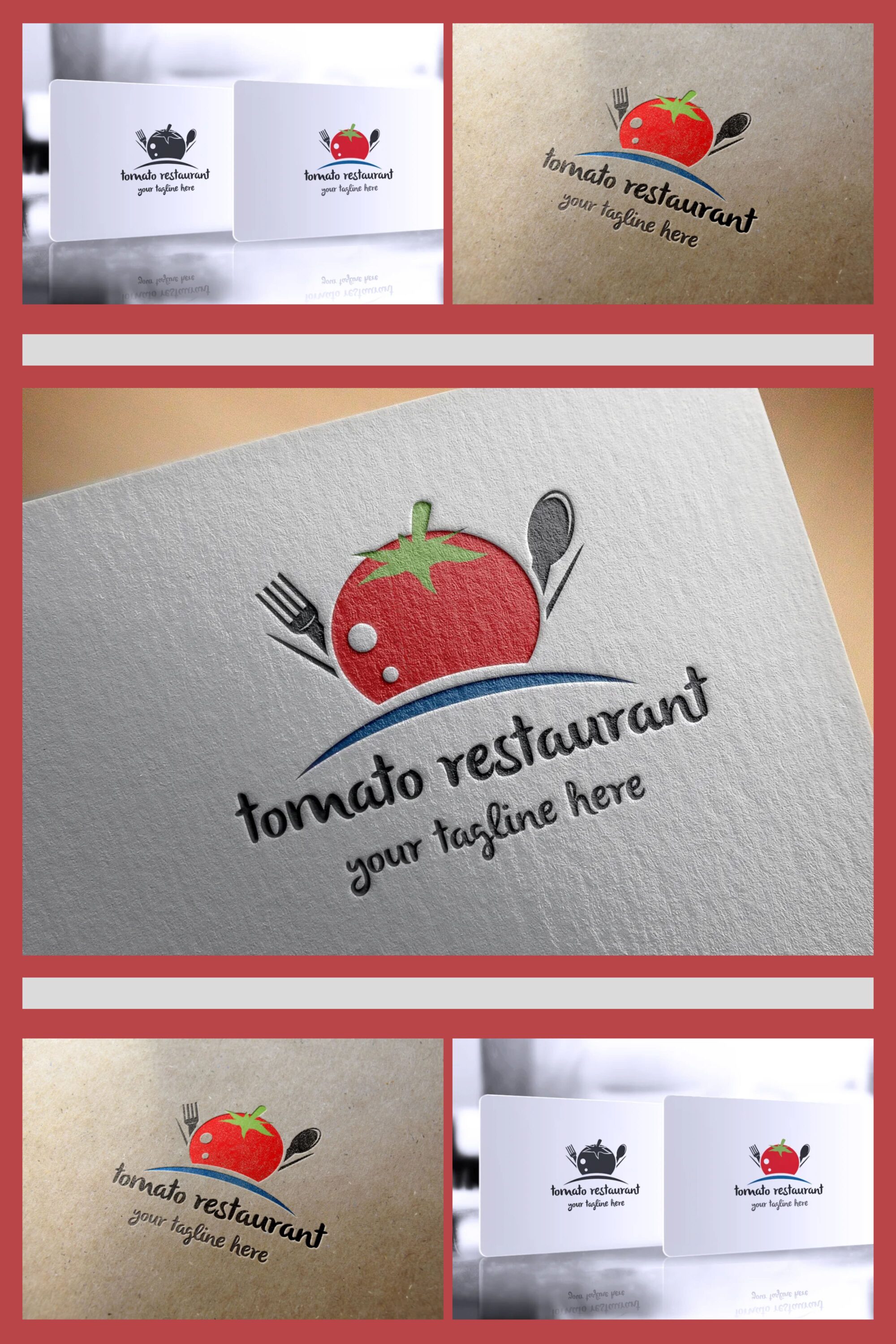 Food logo for the different textures.