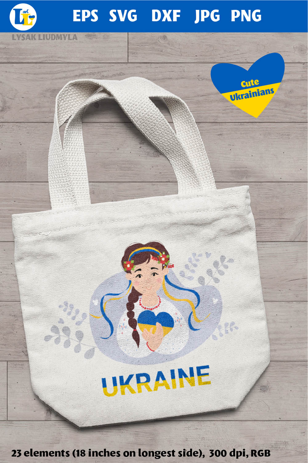 Vector Clipart with Cute Ukrainian Characters pinterest.