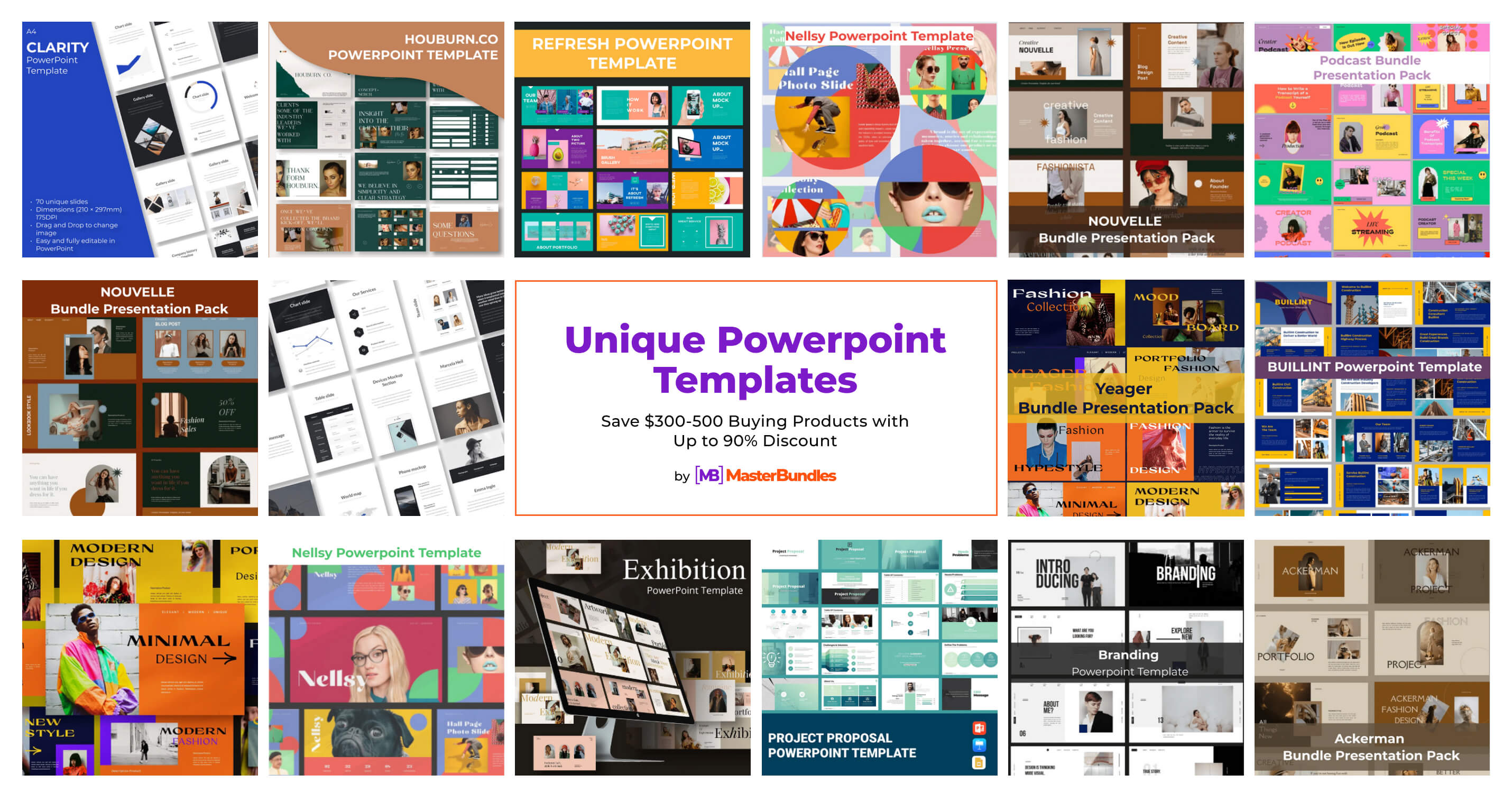 7+ Unique PowerPoint Templates for 2024 - MasterBundles