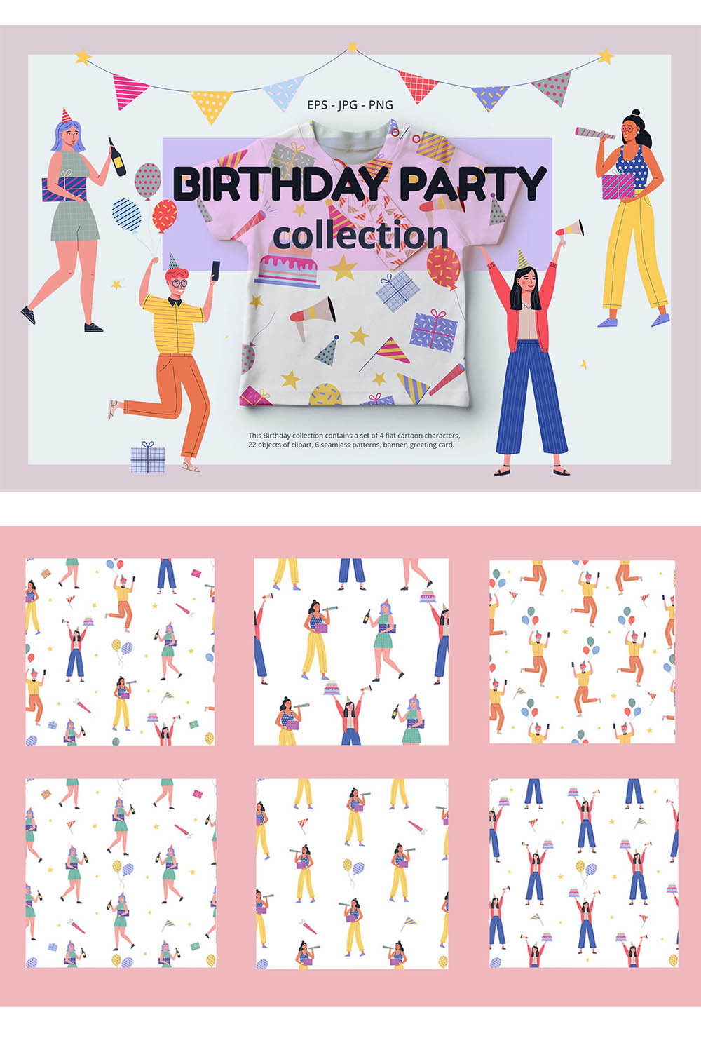 Birthday Party Cartoon Collection pinterest.