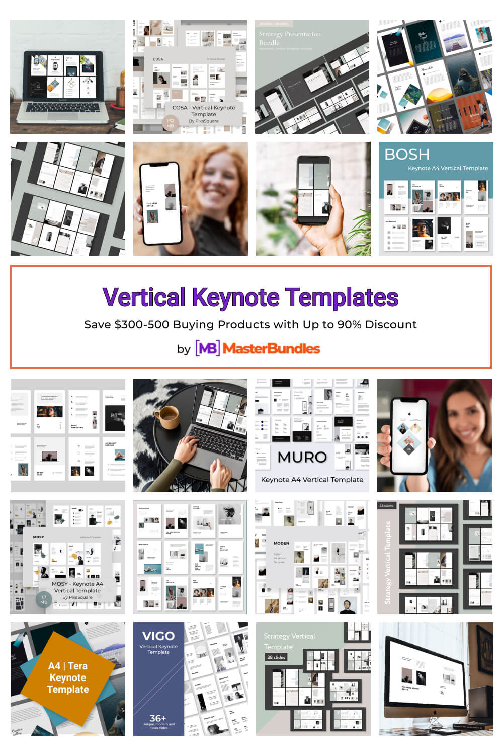 vertical keynote templates pinterest image.