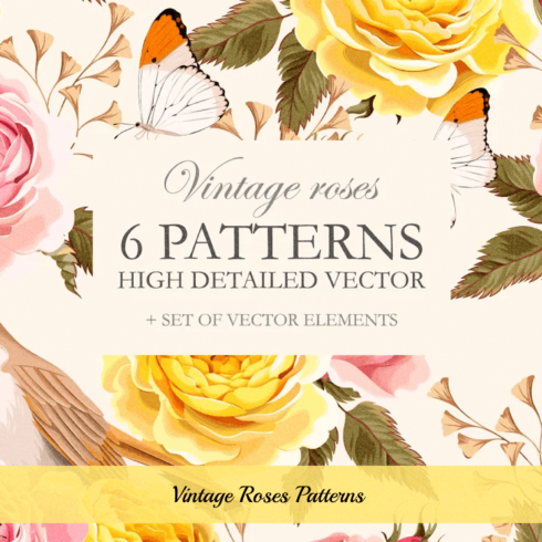 Vintage Roses Patterns.