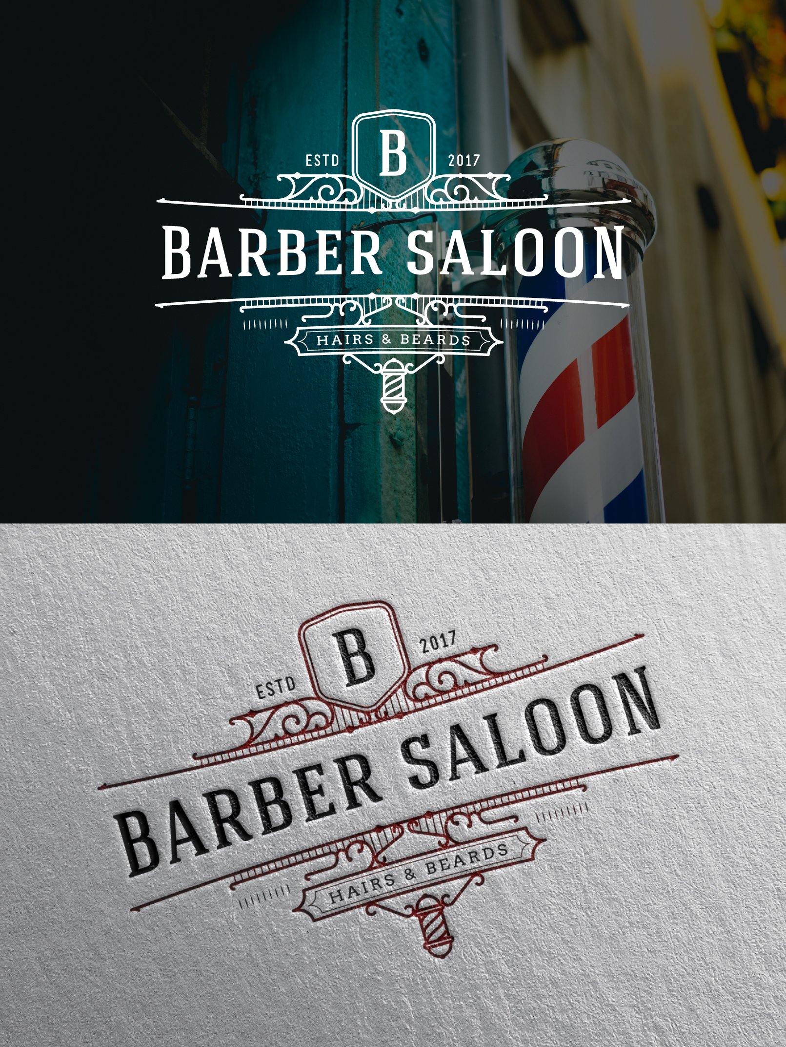Use these logos for your barber or something else.