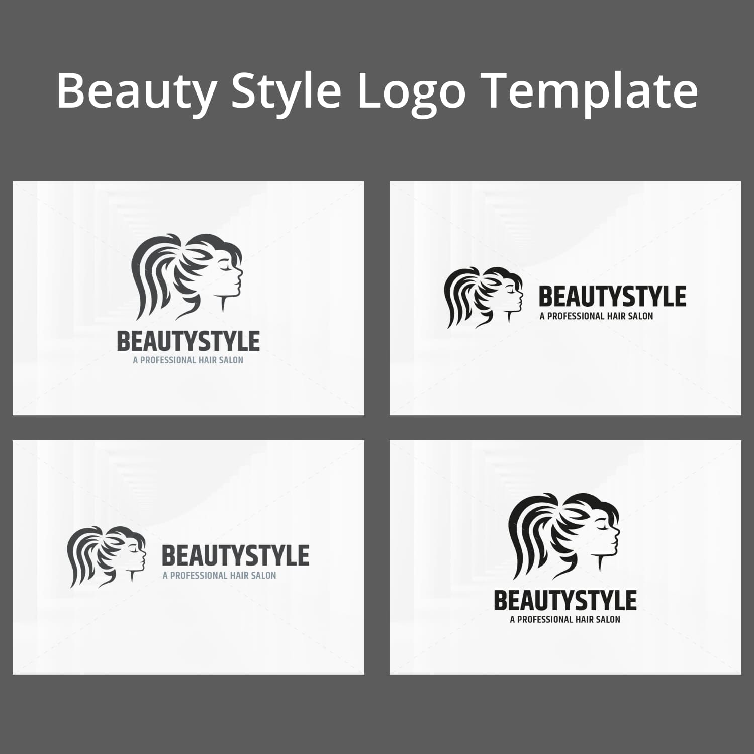 Beauty Style Logo Template - main image preview.