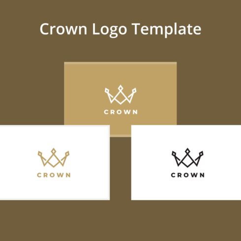Crown Logo Template.