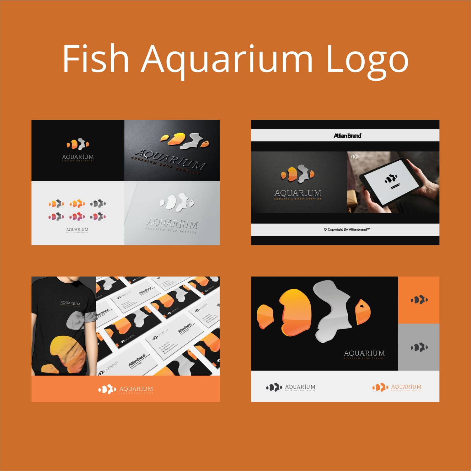 Fish Aquarium Logo.