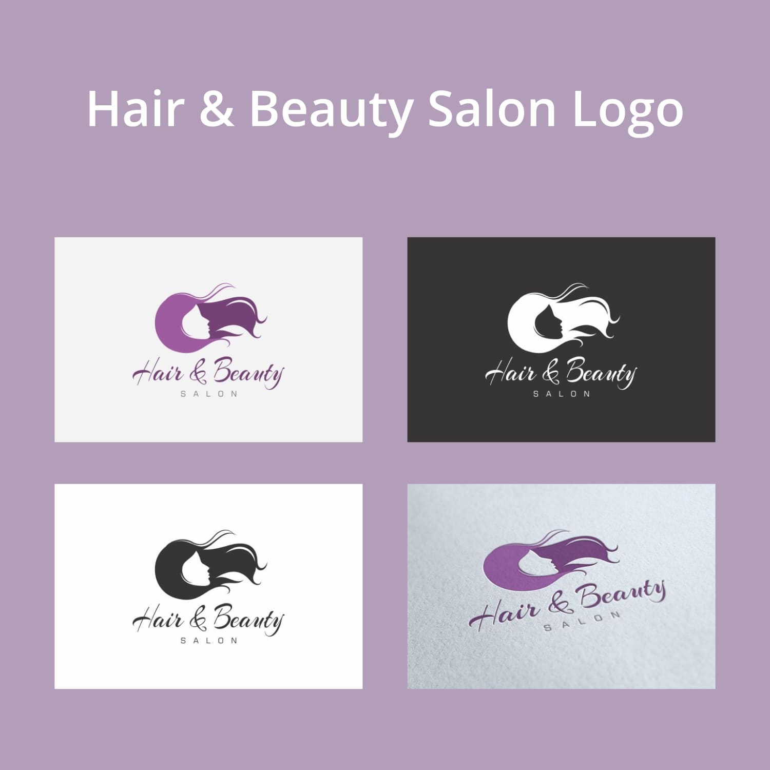 Hair & Beauty Salon Logo – MasterBundles