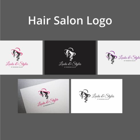 Hair Salon Logo - main image preview.