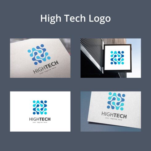 High technology logo preview.