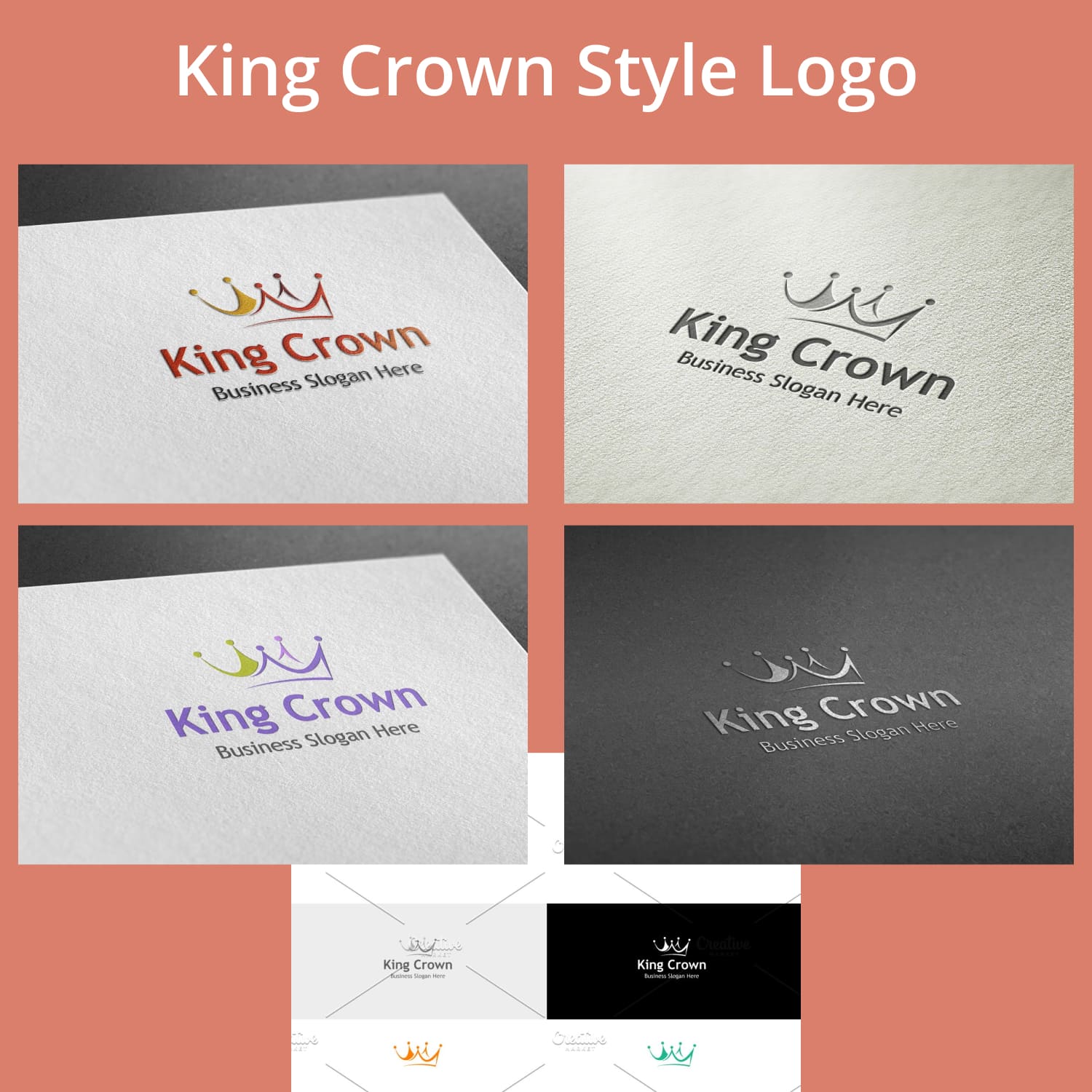 King Crown Style Logo.