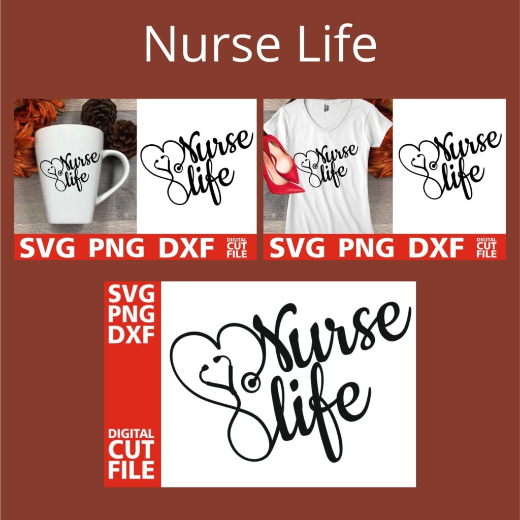 Nurse Life SVG, Doctor SVG, Stethoscope SVG, Medical Vector – MasterBundles