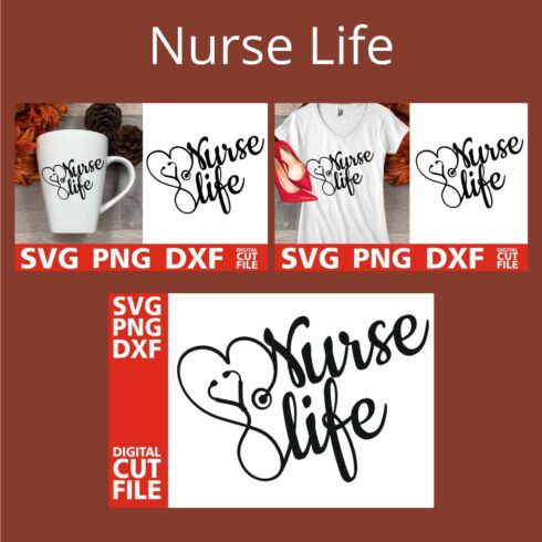 Nurse Life svg, Doctor svg, Stethoscope svg, Medical vector.