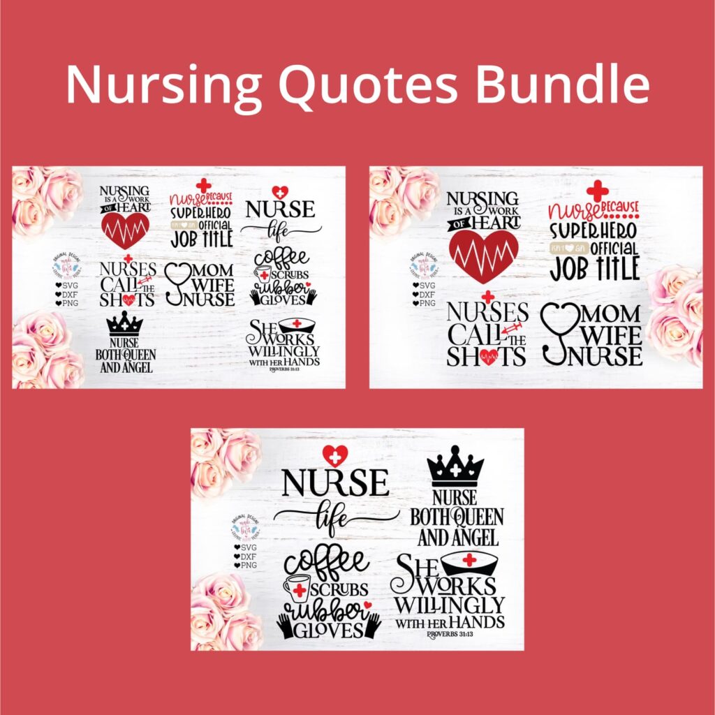 Nurse Quotes SVG | MasterBundles