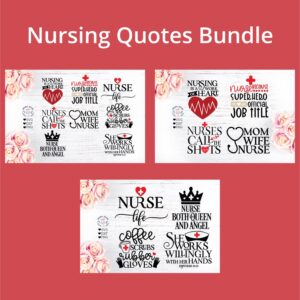 Nurse Quotes SVG | Master Bundles