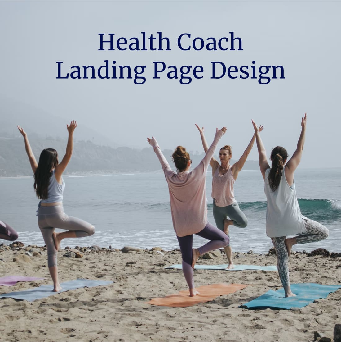 health coach landing page.