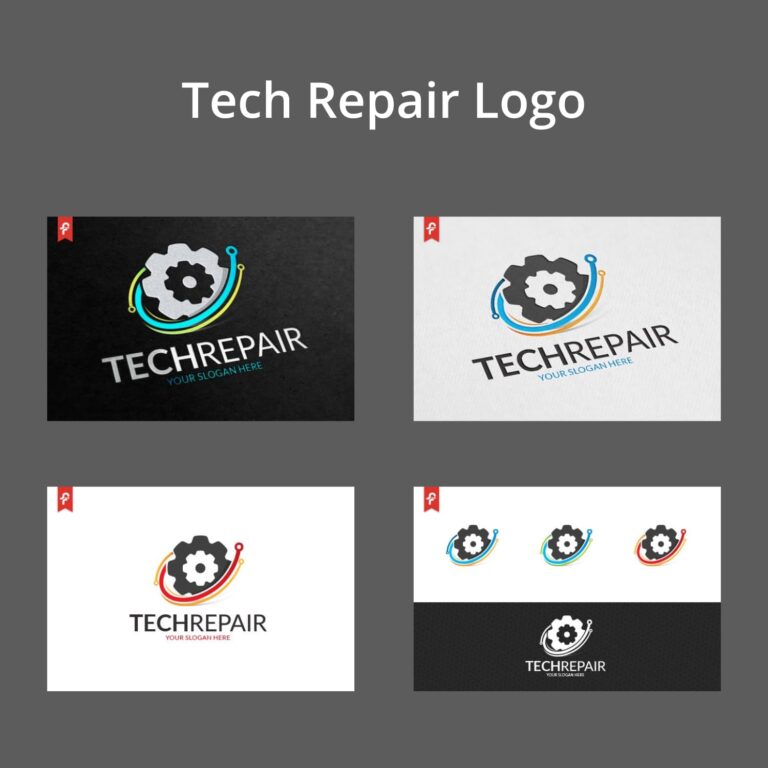 Tech Repair Logo – MasterBundles