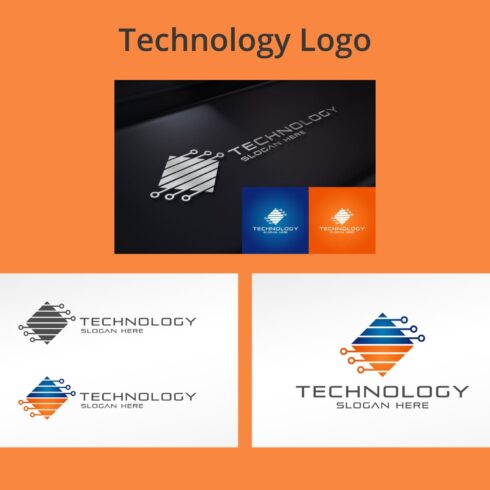 Technology Logo Template image preview.