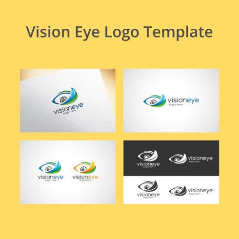 Vision Eye Logo Template - main image preview.